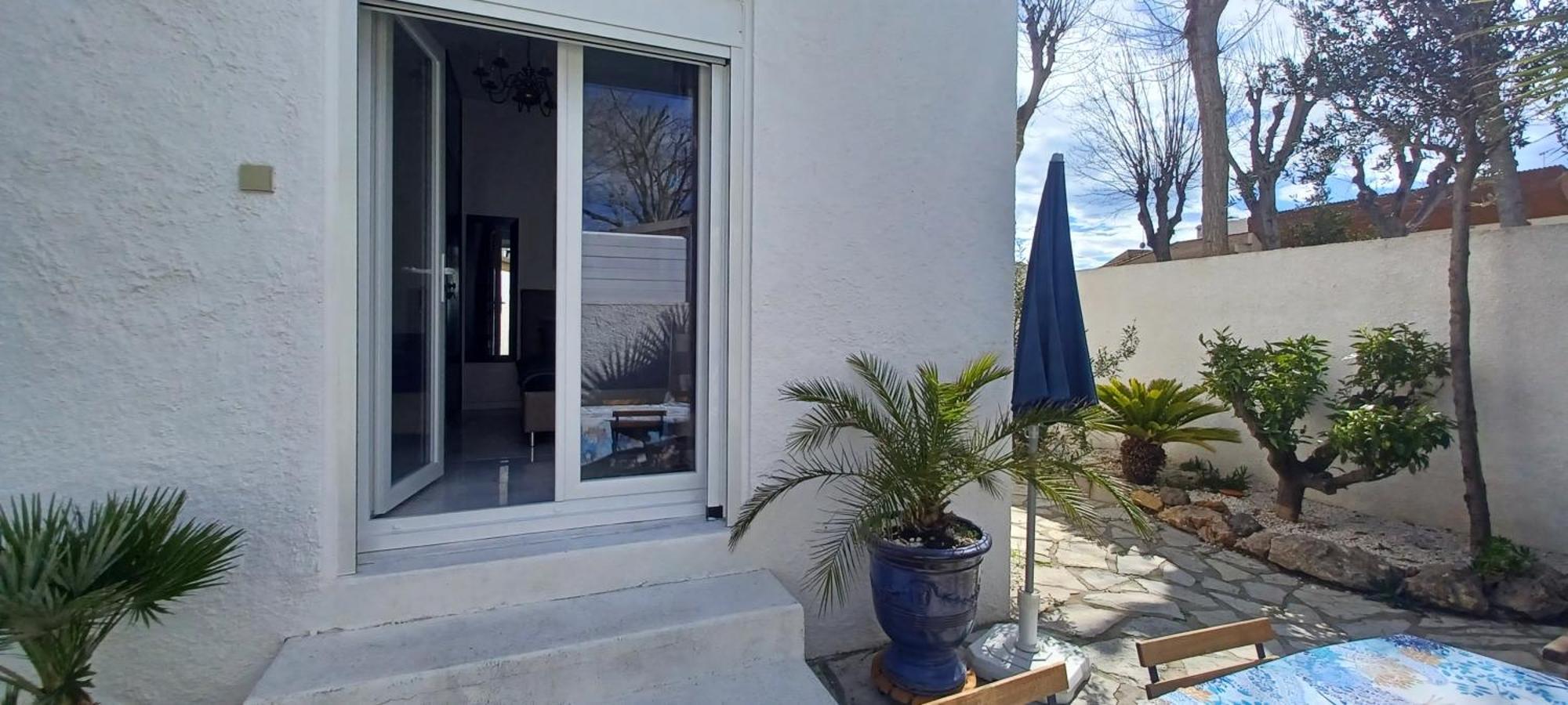 Appartement Avec Jardin Et Spa Valras-Plage Kültér fotó